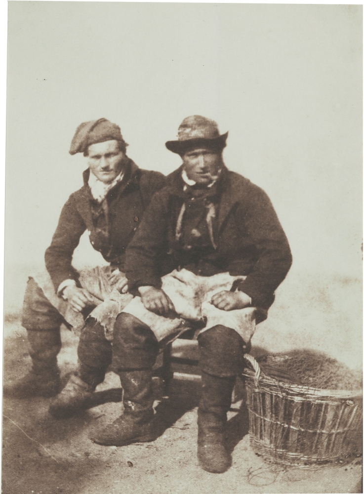 David Octavius HILL & Robert ADAMSON (Scottish, 1802-1870 & 1821-1848) David Young and another Newhaven fisherman, 1843 or June 1845 Salt print from a calotype negative 15.5 x 11.4 cm