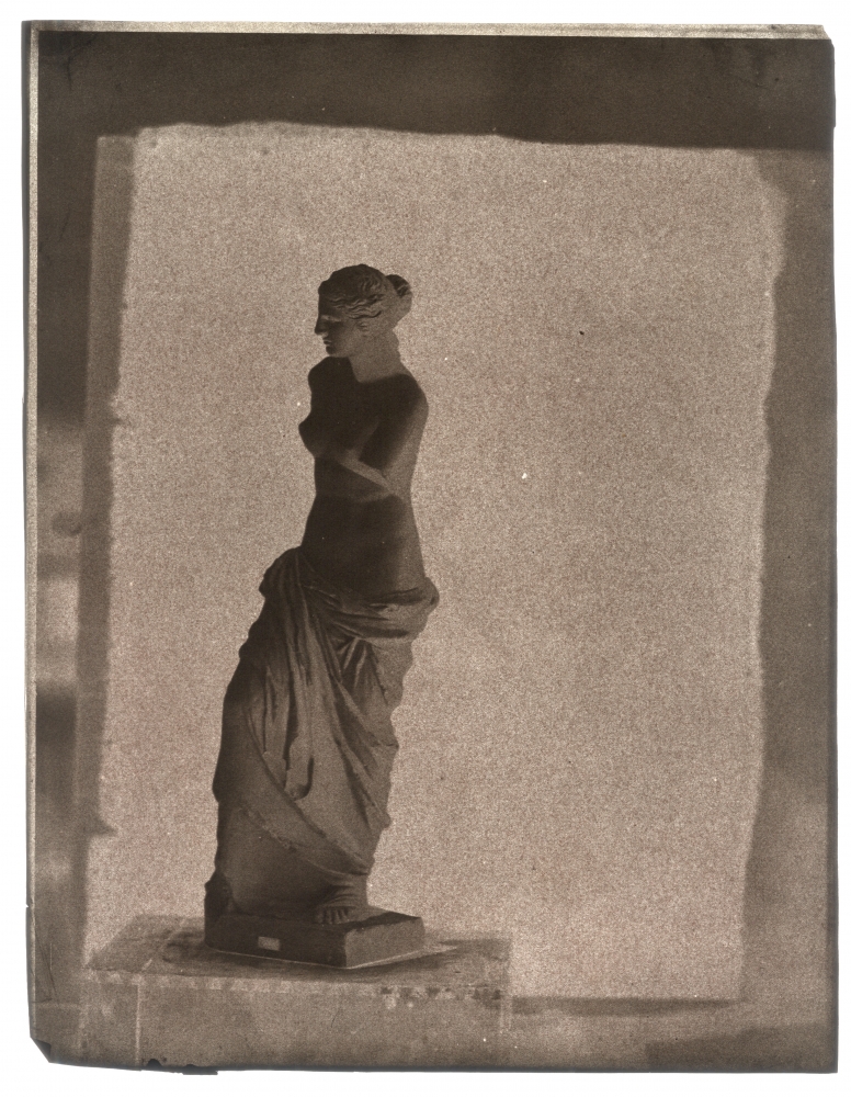 John Beasley Greene&nbsp;(American, born in France, 1832-1856), Venus de Milo on rooftop in Paris, 1852-1853