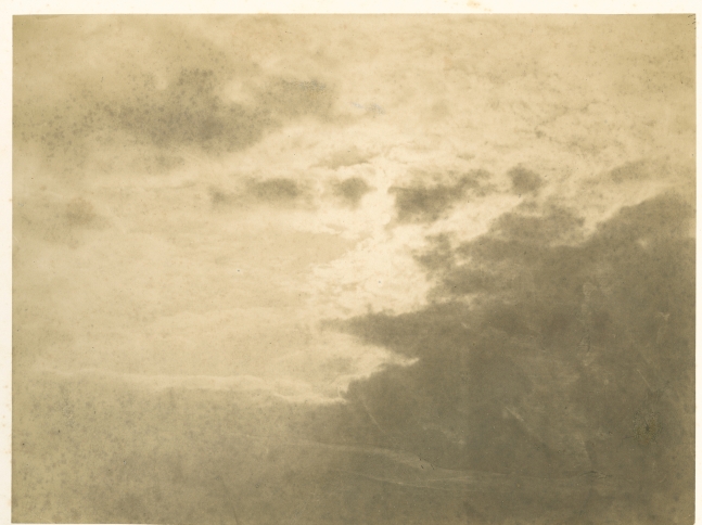 Charles MARVILLE (French, 1816-1879) Cloud Study*, mid 1850s Albumen print 6.18 x 8.23 inches 15.7 x 20.9 cm 15.7 x 20.9 cm, mounted