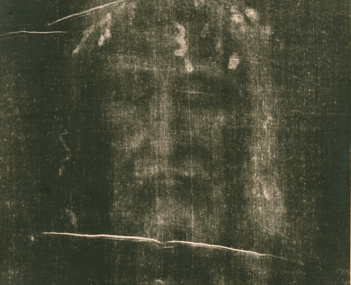 Giuseppe ENRIE (Italian, 1886-1961) Detail of the Shroud of Turin, May 1931 Gelatin silver print